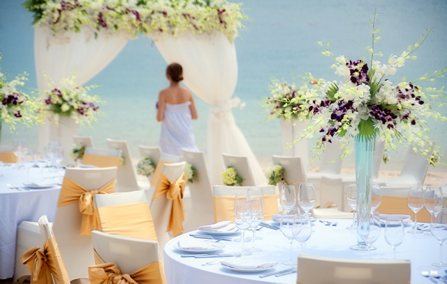 Không gian tổ chức sự kiện tiệc cưới tại VINPEARL LUXURY NHA TRANG